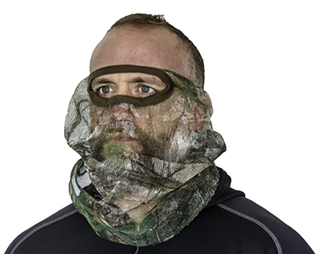 Hunters Specialties 3/4 Facemask  <br>  Realtree Edge