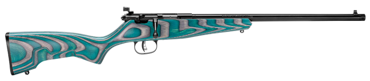 Savage Rascal Minimalist Rifle  <br>  .22 LR Teal/Gray RH