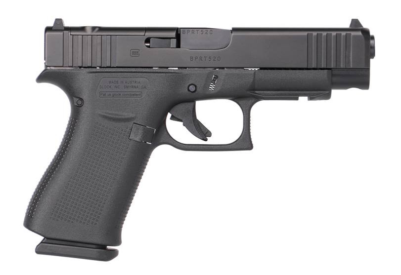 Glock PA4850201FRMOS G48 MOS Compact 9mm Luger 4.17