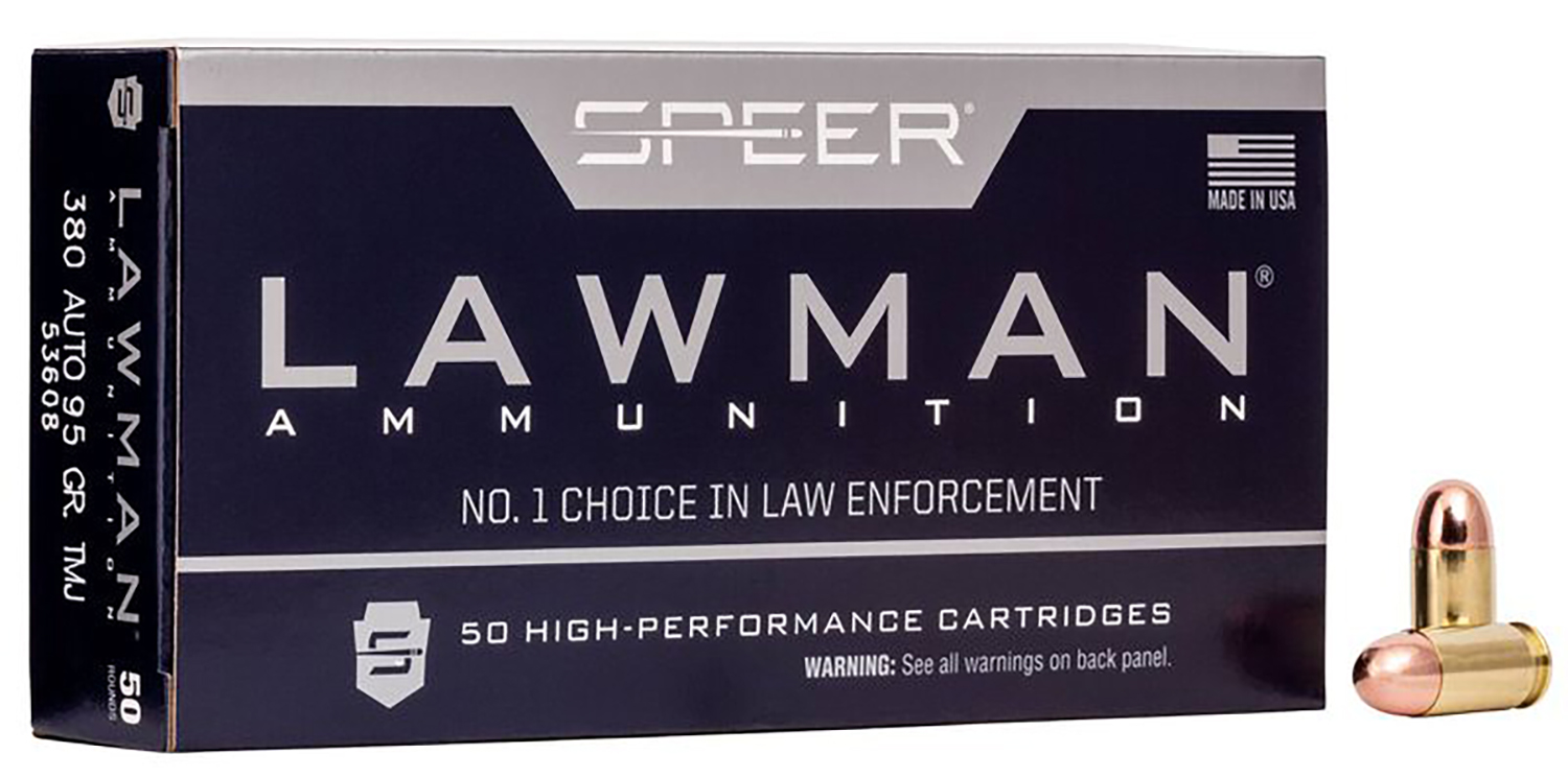SPR LAWMAN 380ACP 95GR TMJ 50/1000