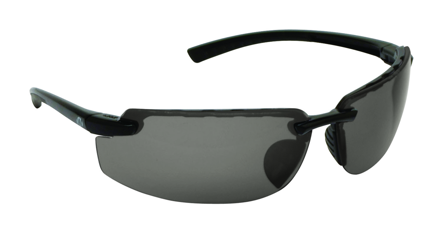 Walkers Game Ear GWP-SF-8283-SM Safety Glasses Smoke