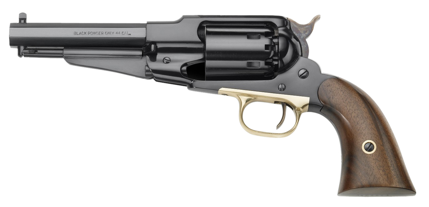Pietta PF58BR44512 1858 Remington Brass Sheriff 44 Cal 6 Shot 5.50