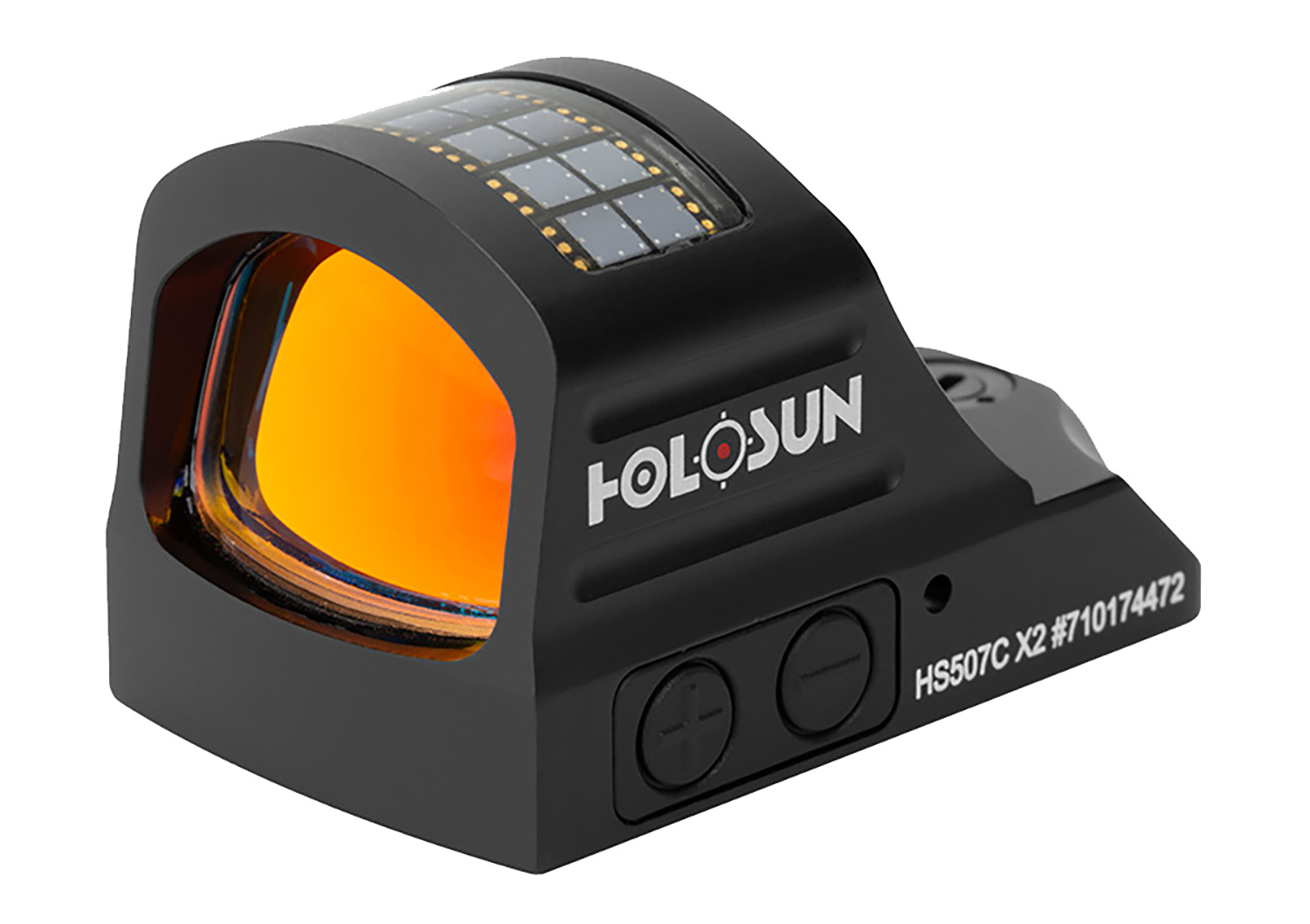 Holosun HS507CX2 HS507C X2 Black Anodized 1x 2/32 MOA Red Circle w/Dot Reticle Includes Battery/Lens Cloth/T10 L Key