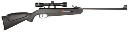 Marksman 2070 Air Rifle  .177 Pellet,BB Black Black Synthetic Stock 4x32mm Scope