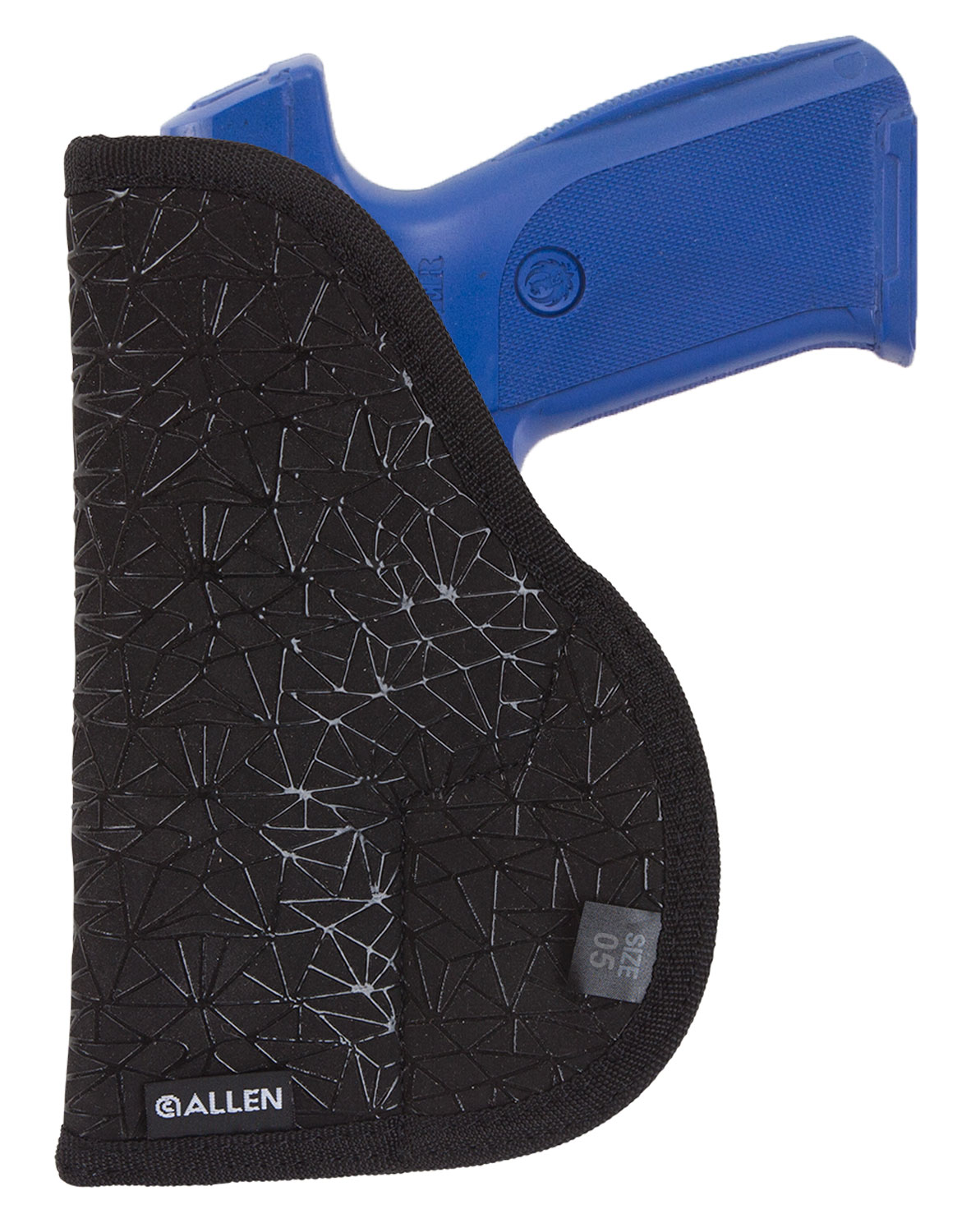 Allen 44905 Spiderweb  Handgun Case Black Nylon Pocket Fits Ruger SR9C/Glock 26, 27 Ambidextrous