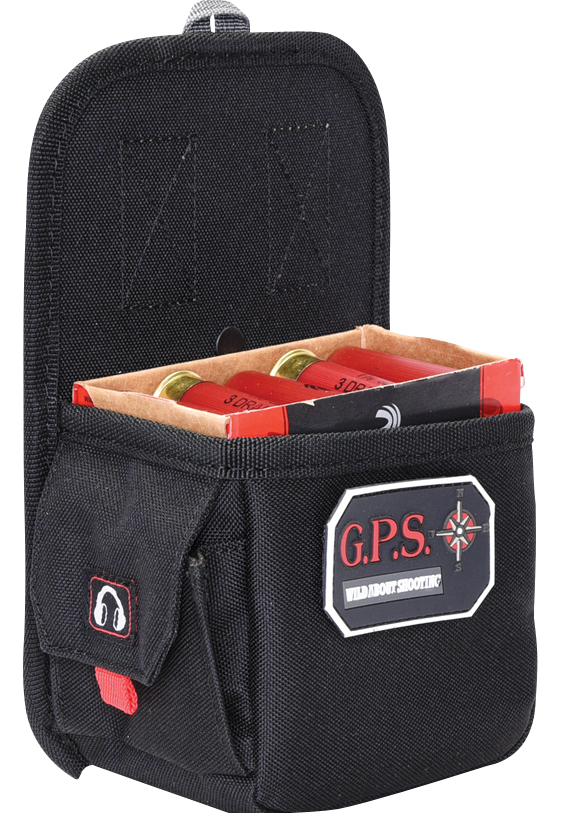 GPS SINGLE BOX SHELL CARRIER 12 GA. OR 20GA. BLACK
