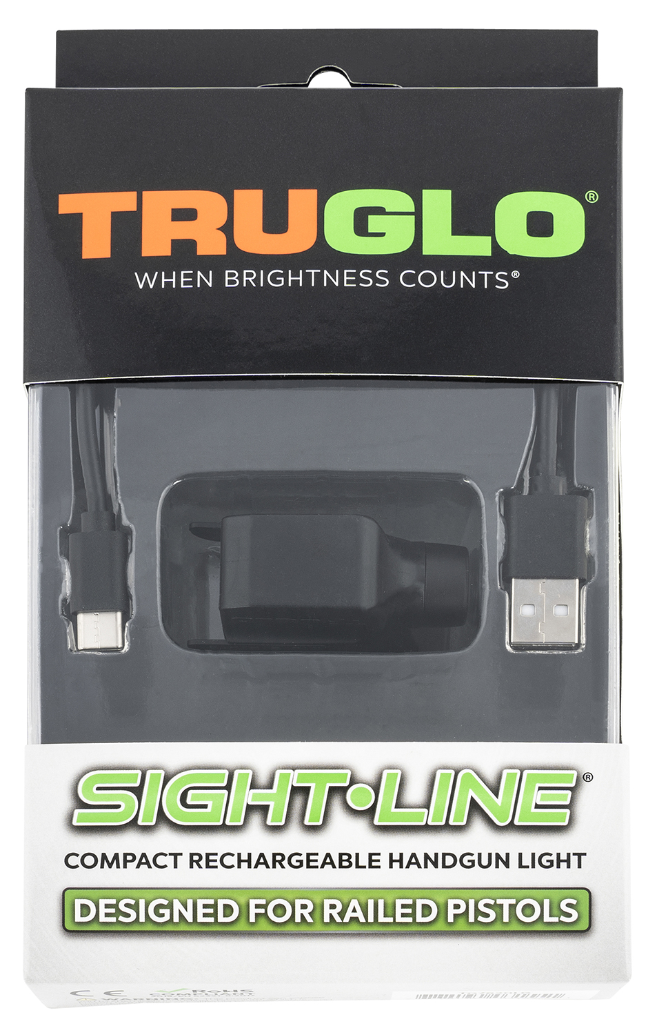 TruGlo TG-7620LG Sight-Line  Green Laser 5mW 630-670nM Wavelength Handgun