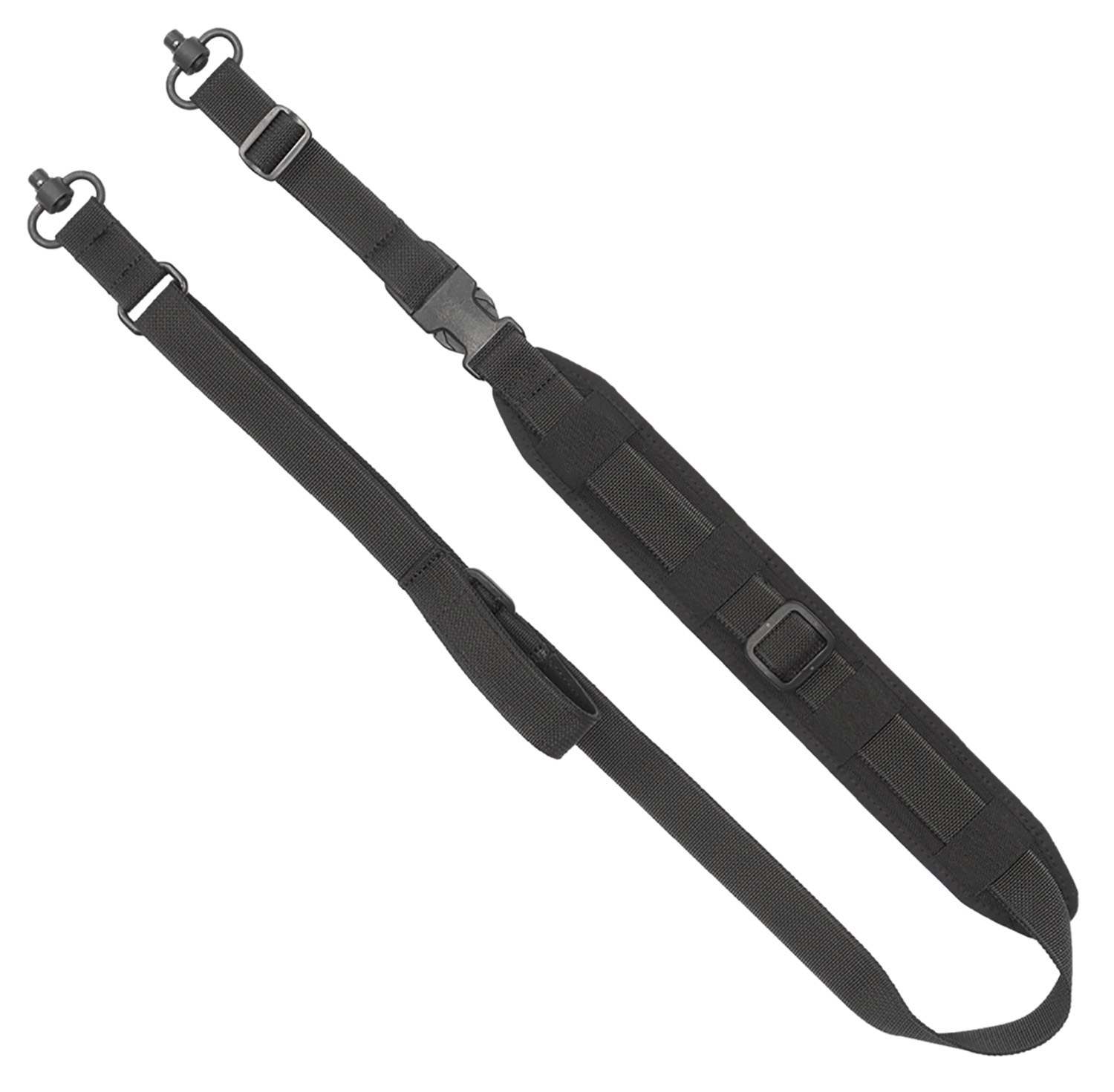GROVTEC QS 2 POINT SENTINEL SLING W/ PUSH BUTTON SWIVEL BL