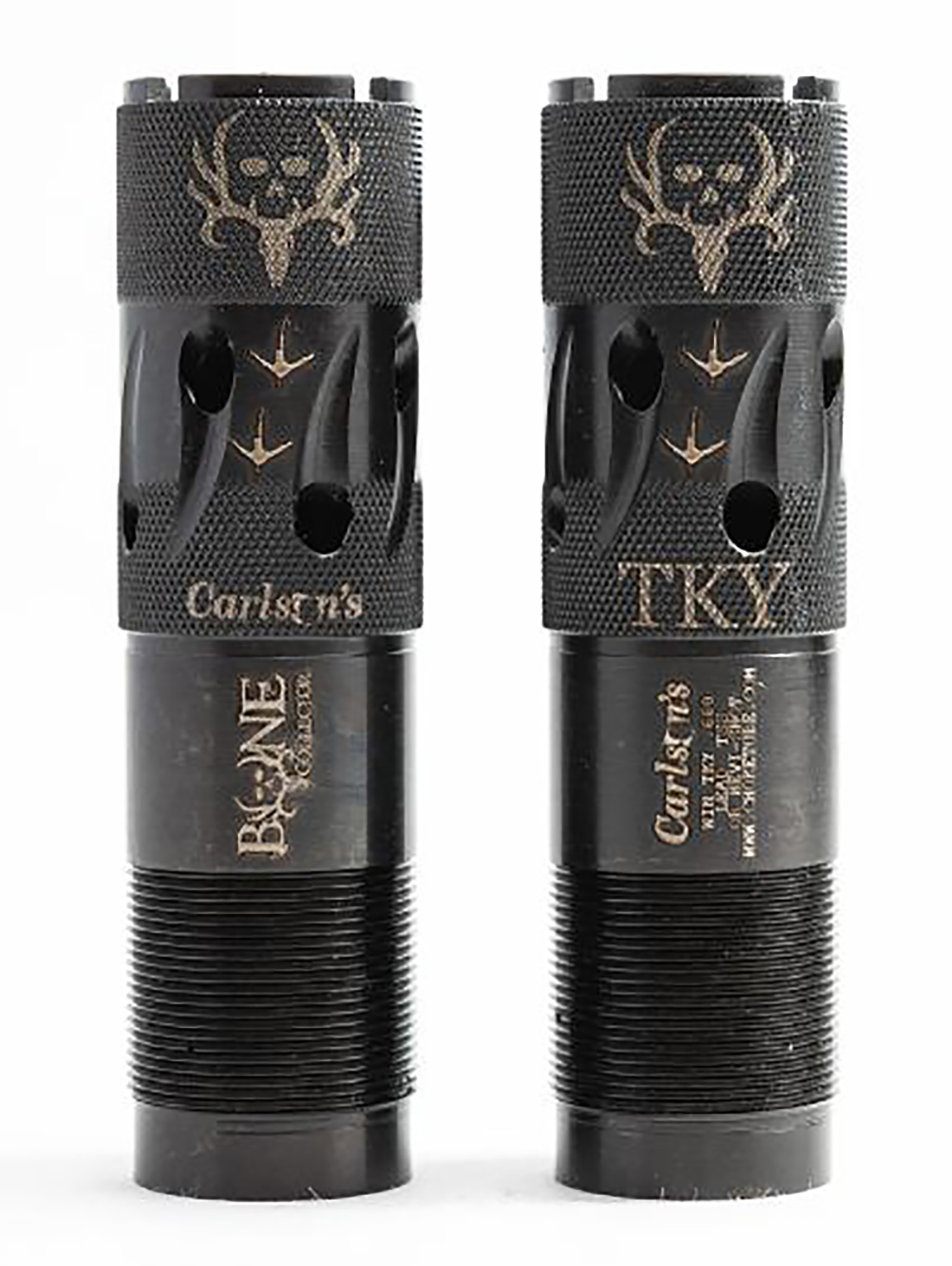 Carlsons Choke Tubes 80100 Bone Collector  WinChoke, Browning Invector, Mossberg 500 12 Gauge Turkey 17-4 Stainless Steel Matte Black (Ported, Extended)
