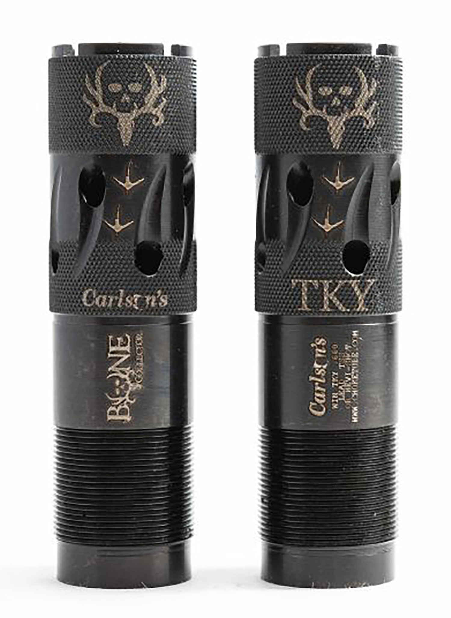 Carlsons Choke Tubes 80105 Bone Collector  WinChoke, Browning Invector, Mossberg 500 20 Gauge Turkey 17-4 Stainless Steel Matte Black (Ported, Extended)