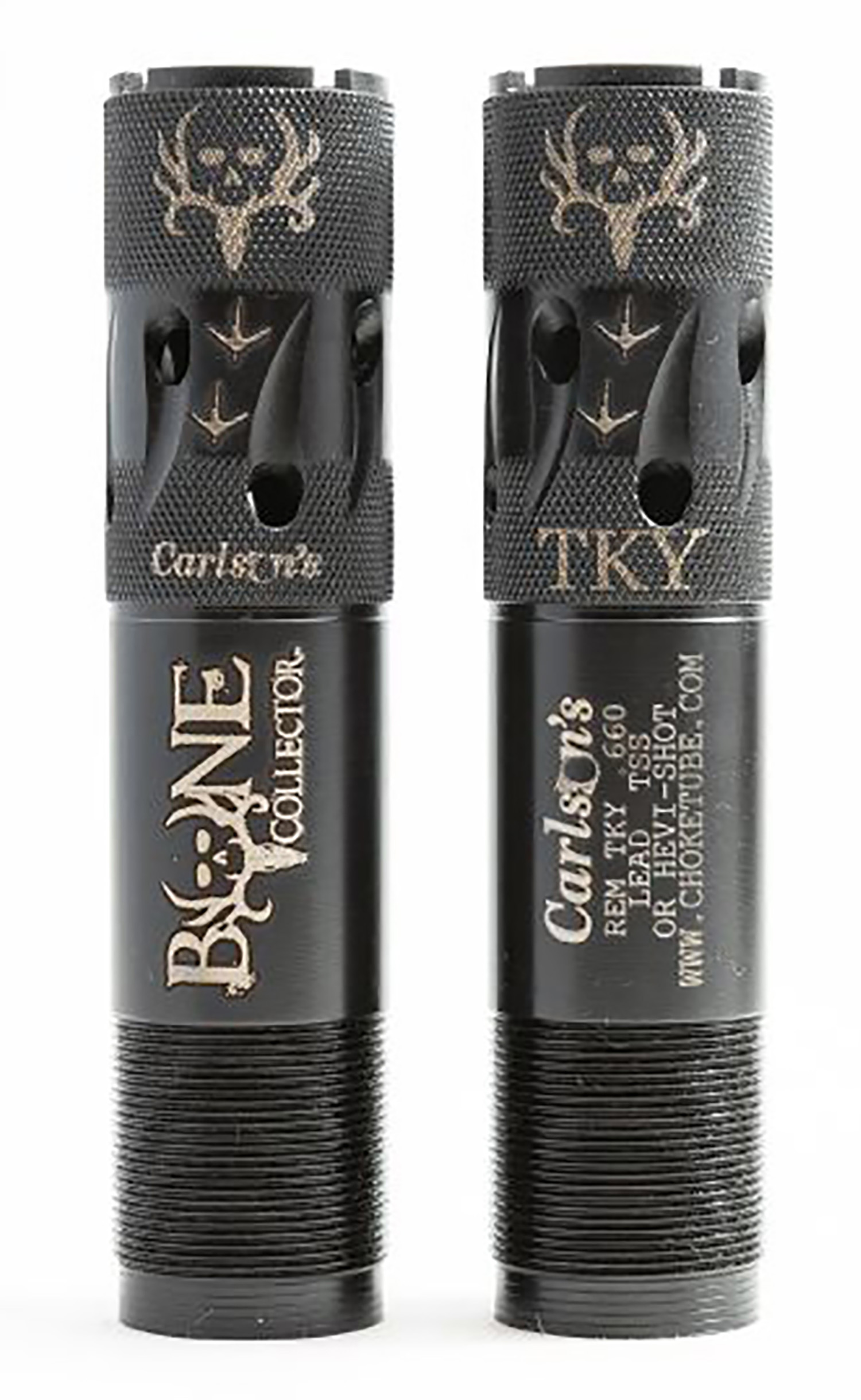Carlsons Choke Tubes 80125 Bone Collector  Rem Choke 20 Gauge Turkey 17-4 Stainless Steel Matte Black (Ported, Extended)