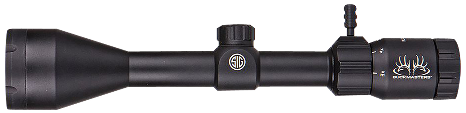 Sig Sauer Electro-Optics SOBM33002 Buckmasters  Black Anodized 3-9x 50mm 1