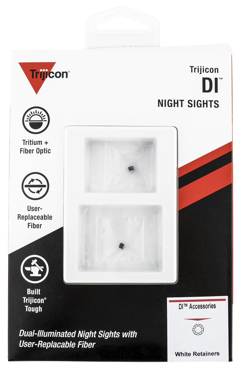 Trijicon AC50012 DI Night Sight Retainer Replacement Pack White