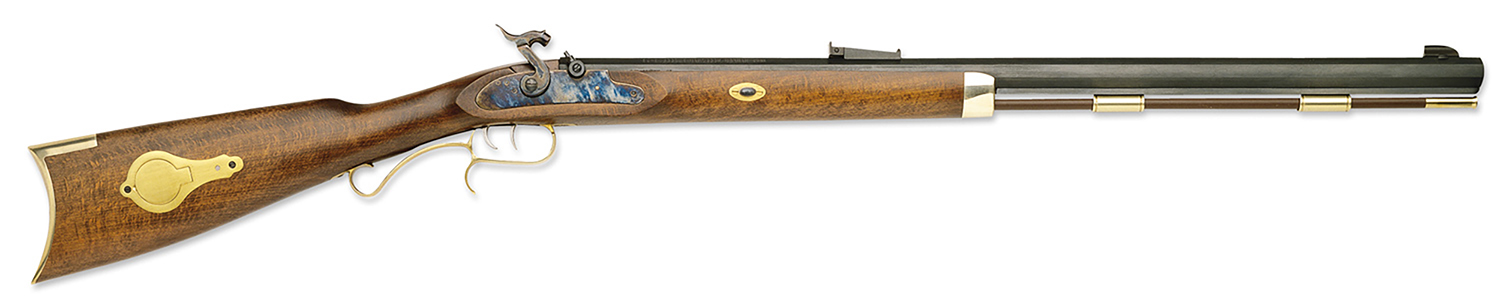 TRADITIONS HAWKEN WOODSMAN RIFLE .50 CAL PERCUSSION BL/HW