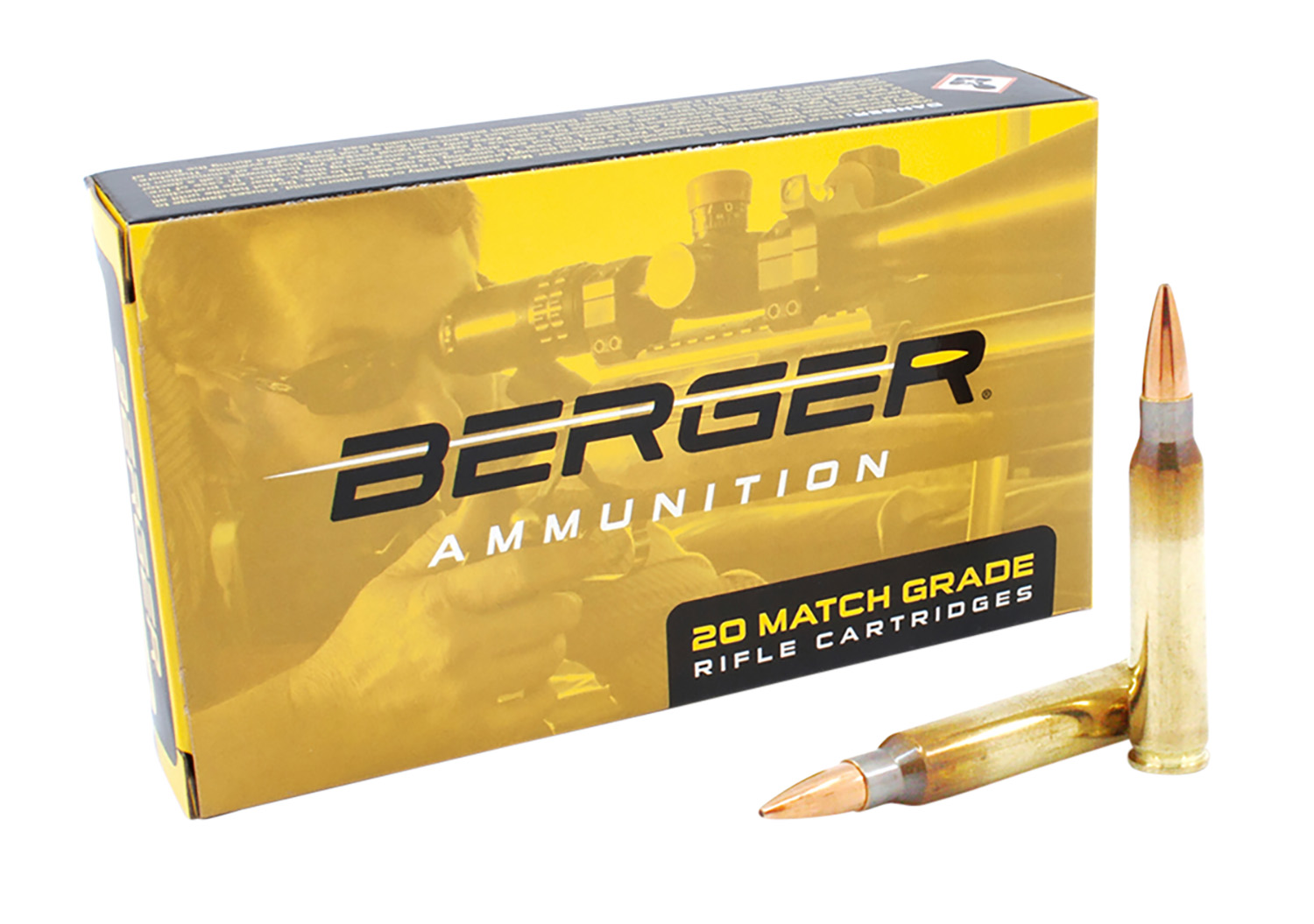 Berger Bullets 23020 Target Rifle 223 Rem 73 gr Boat Tail 20 Per Box/ 10 Case