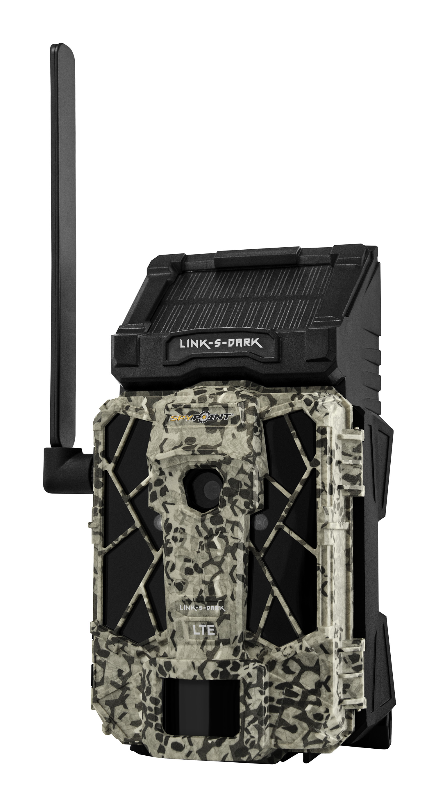SPYPOINT TRAIL CAM SOLAR LINK DARK AT&T 12MP BLACKOUT CAMO