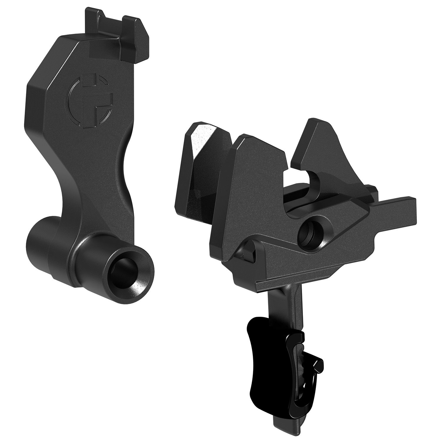 Hiperfire XAKM2 Xtreme AK Mark-2 Single-Stage Flat Trigger with 2 lbs Draw Weight & Black Maganese Phosphate Finish for AK-Platform