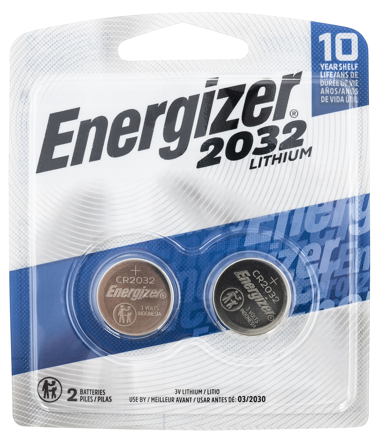 ENERGIZER LITHIUM BATTERIES 2032 2-PACK