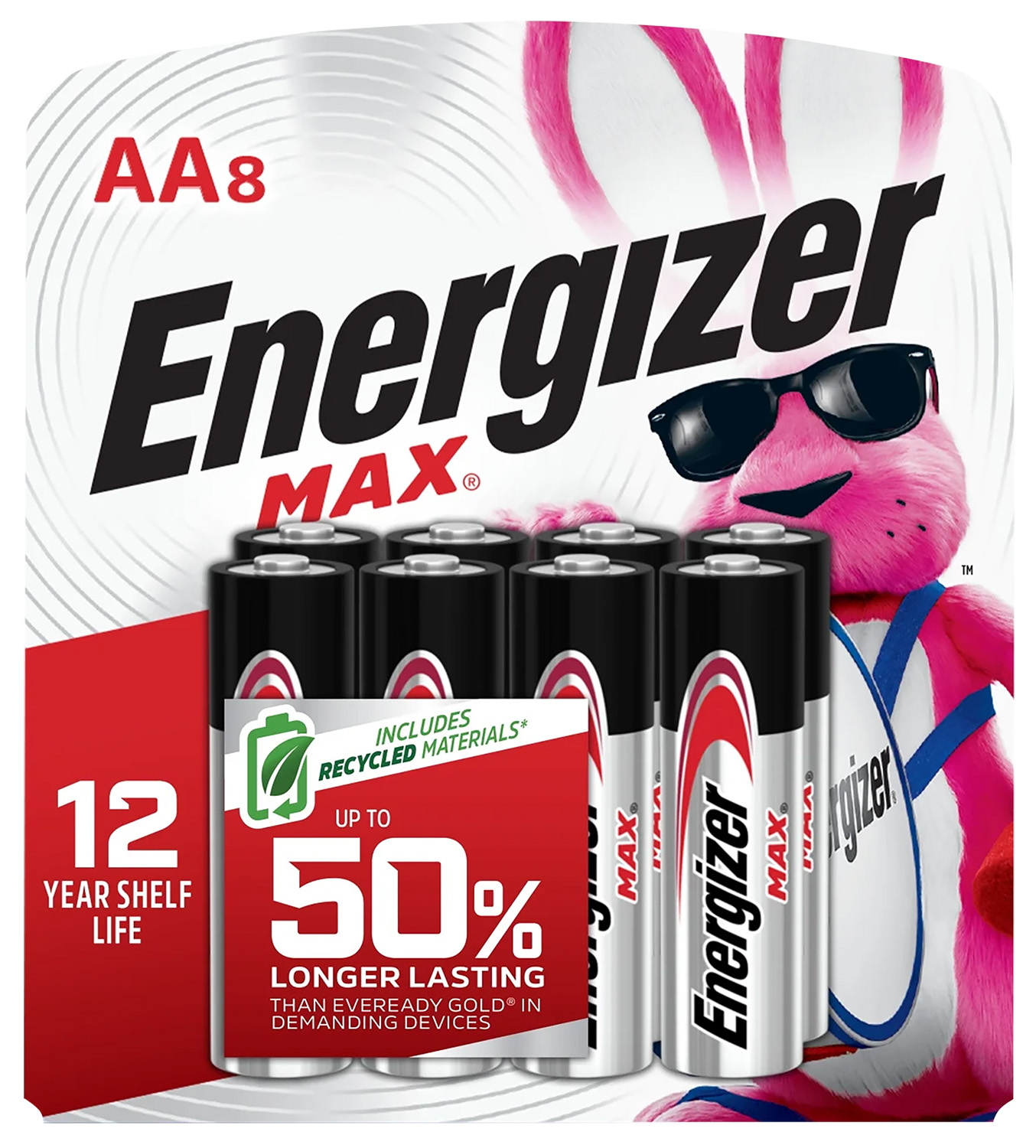 ENERGIZER MAX BATTERIES AA 8-PACK