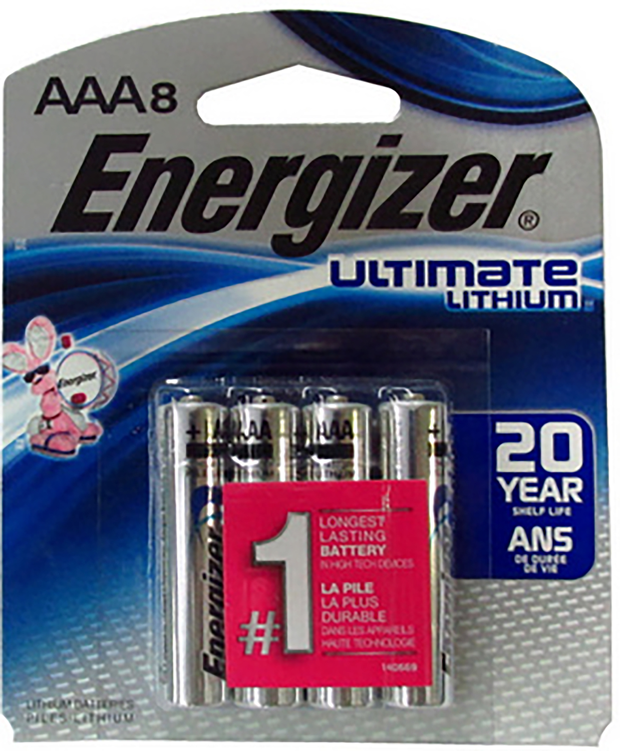 ENERGIZER ULTIMATE LITHIUM BATTERIES AAA 8-PACK