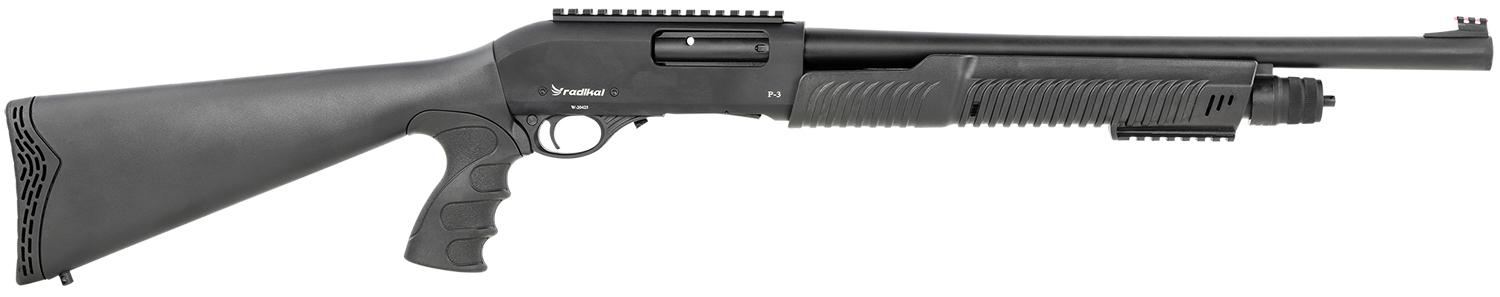 Radikal P3 P-3 Tactical  Pump 12 Gauge 4+1 3