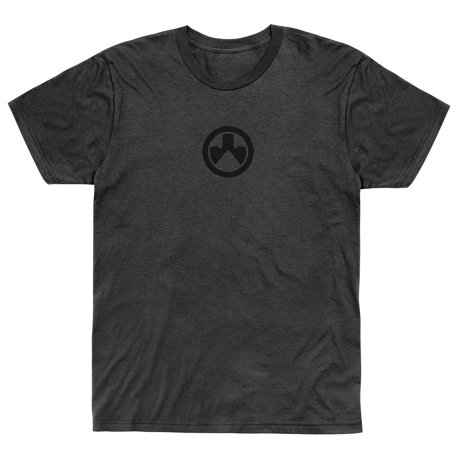 Magpul MAG1115-039-M Icon Logo Mens T-Shirt Stone Gray Short Sleeve Medium