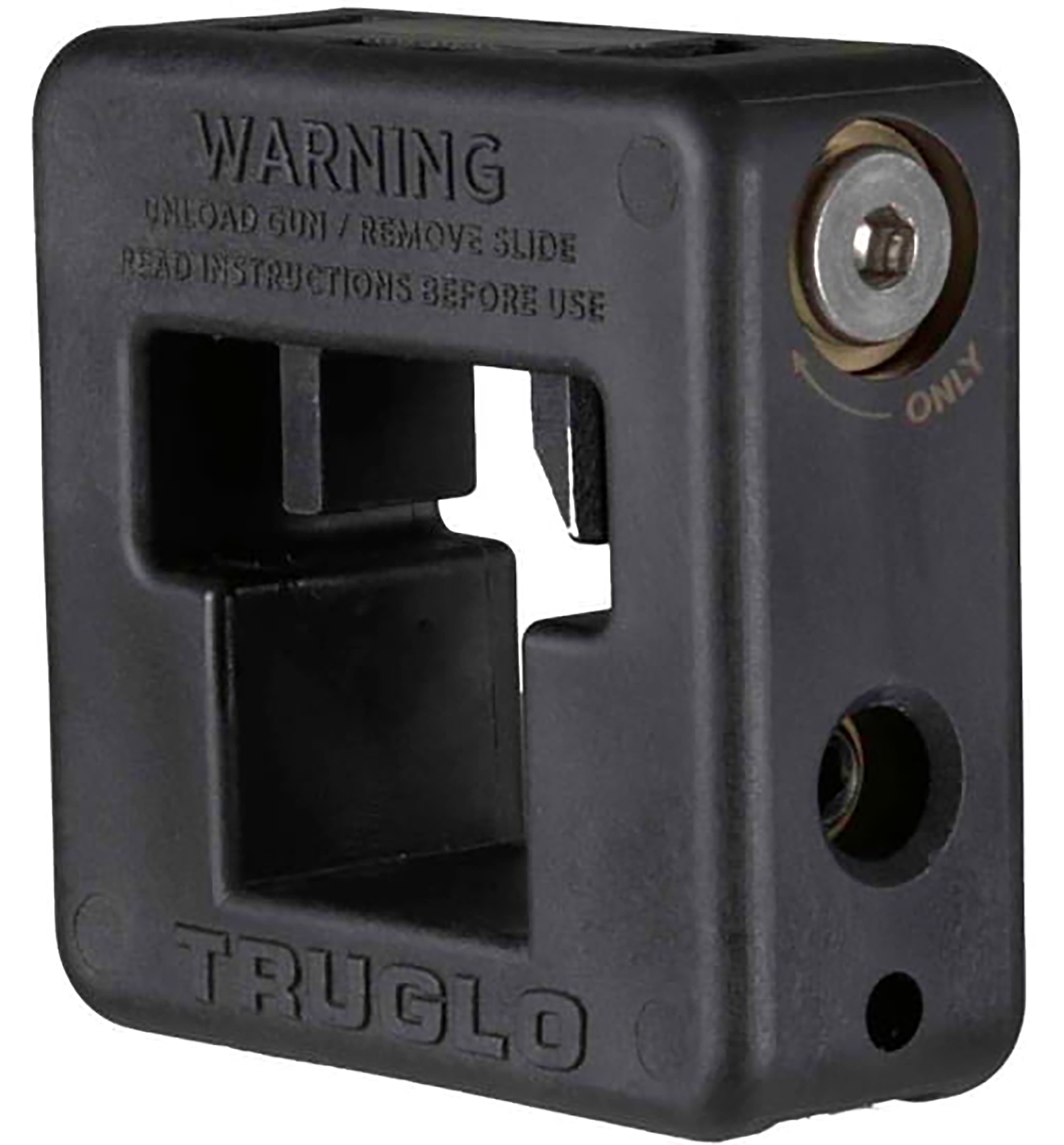 TruGlo TGTG970G1 Sight Setter  Handgun Polymer Black Compatible w/Most Glock
