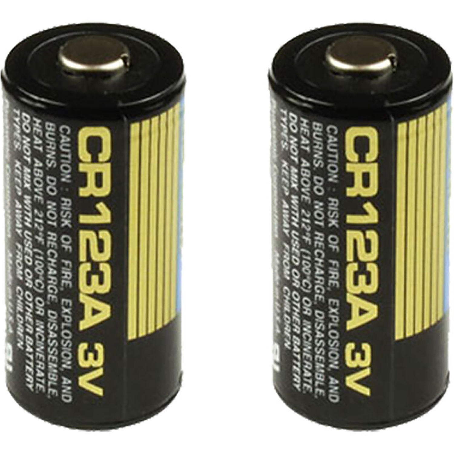 TRUGLO CR123A LITHIUM ION BATTERIES 2-PACK