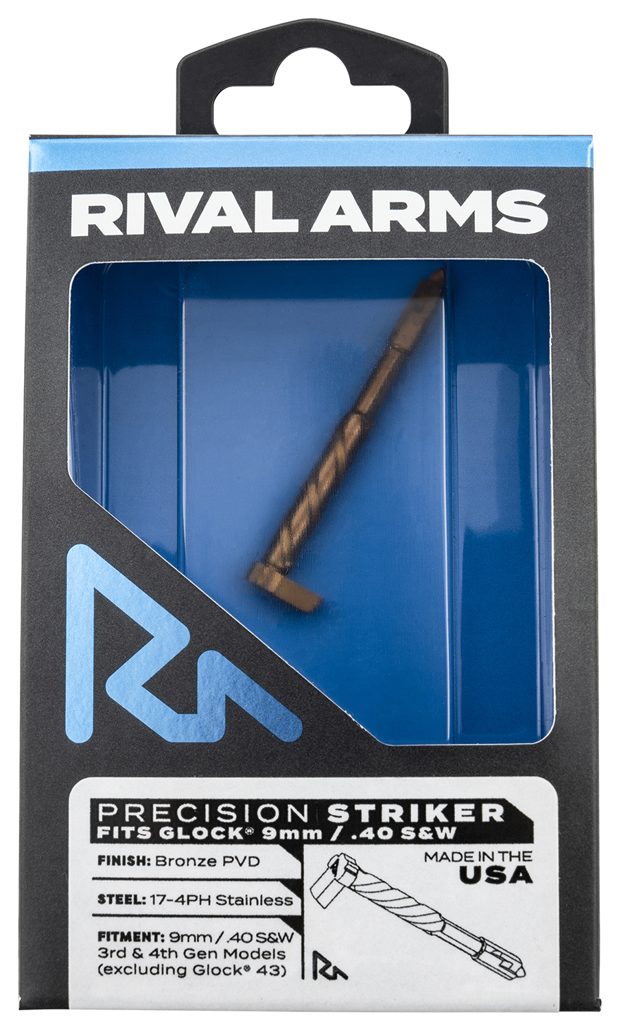 RIVAL ARMS PRECISION FIRING PIN FOR GLOCK 9MM/40 BRONZ PV!