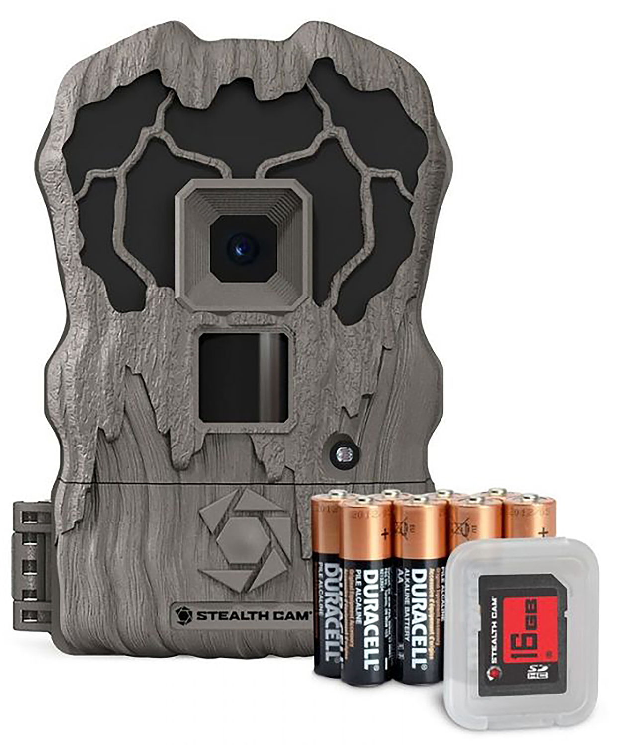 Stealth Cam STCQV18K QV18 Combo Brown 18MP Image Resolution, Low Glow Flash, Up to 32GB SD Card Memory, Features Integrated Python Provision Lock Latch