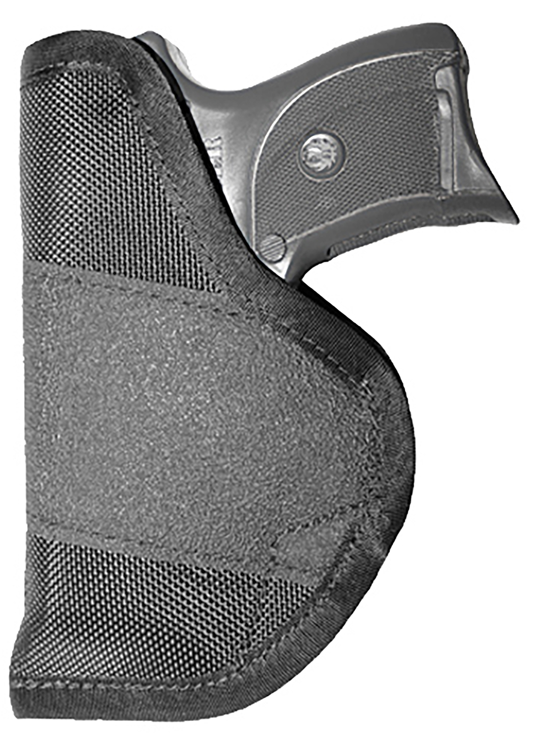 Crossfire Shooting Gear CRF-GRPSA1M-1 The Grip Holster 01 Black Rubber Grip Fabric/ 1680 Denier Ballistic Nylon IWB/Pocket 1-1.5