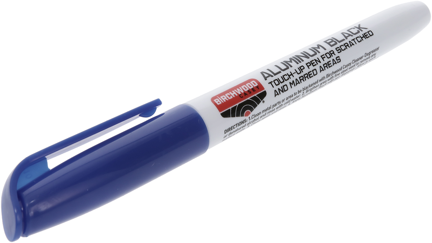 Birchwood Casey 15121 Aluminum Black Touch-Up Pen with Black Gloss Felt Tip