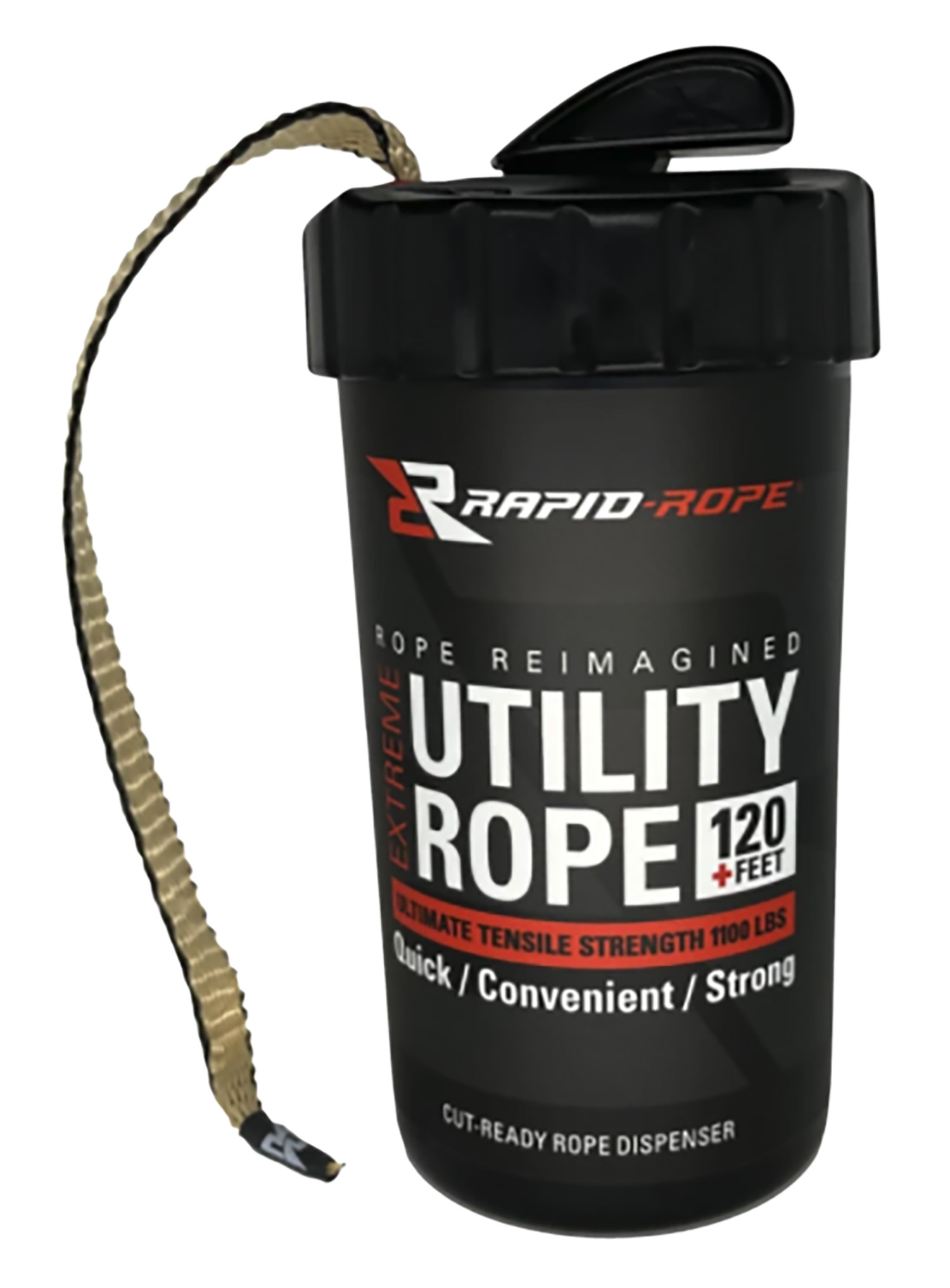RapidRope RRCT6065 Rope Canister Tan 120 Long 6.30" Long B Tactical