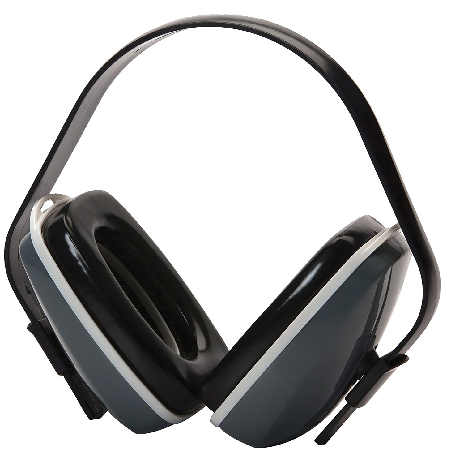 Pyramex PM2010 Ear Muff  22 dB Over the Head Gray Ear Cups with Black Headband for Adults 1 Pair