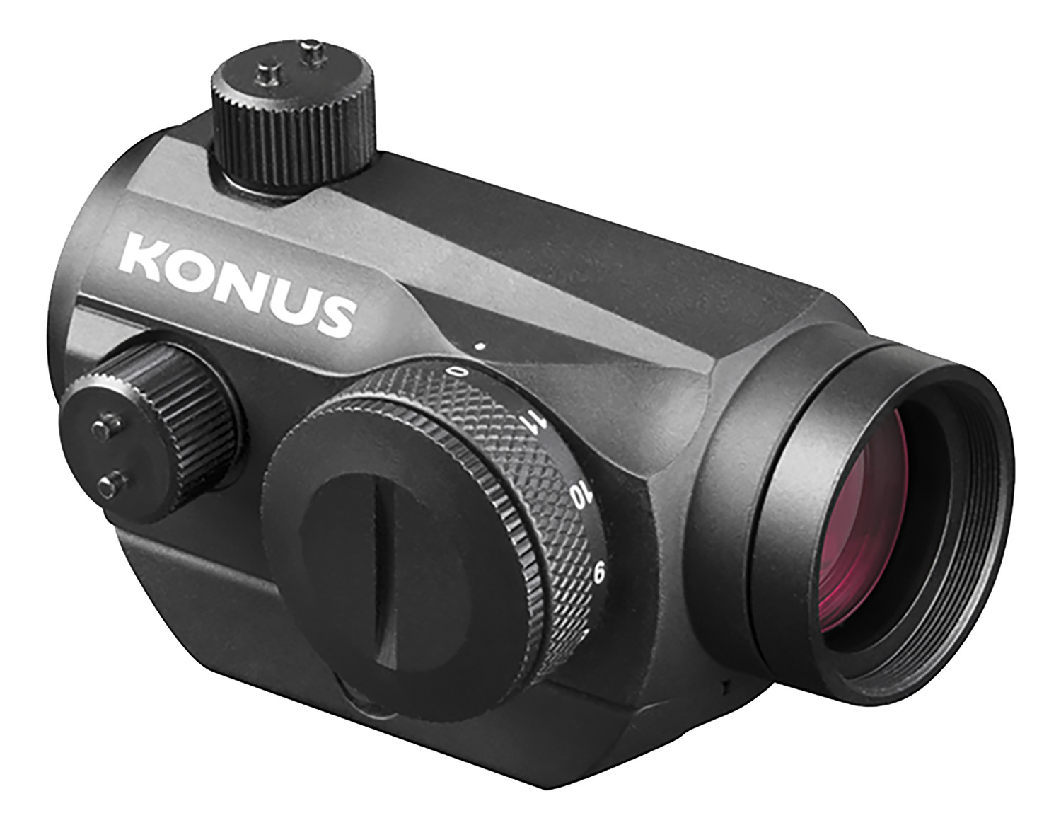 Konus 7201 Atomic-R  1x20mm 3 MOA Illuminated Red Dot Black