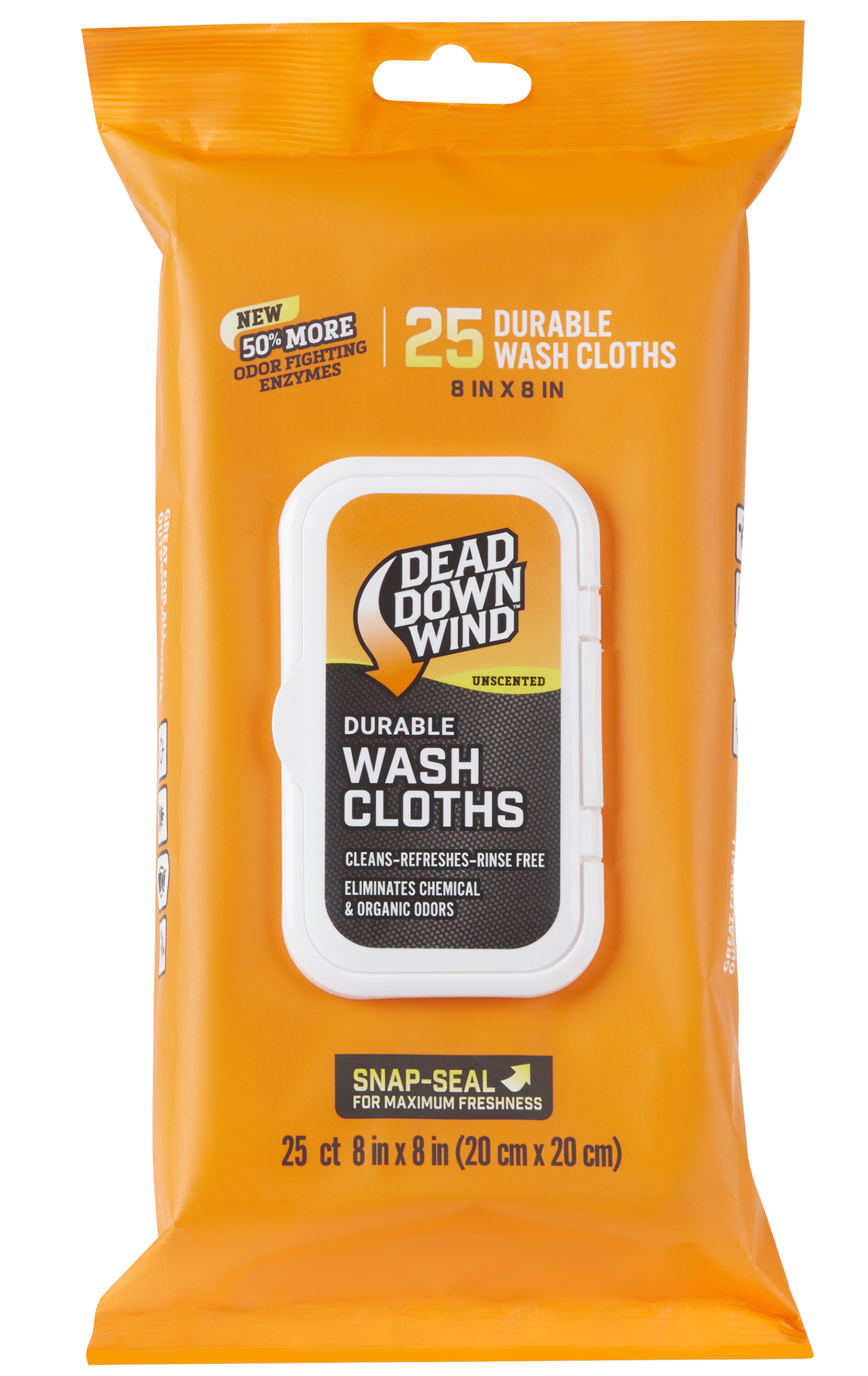 Dead Down Wind 1355 Wash Cloths Value Pack 8