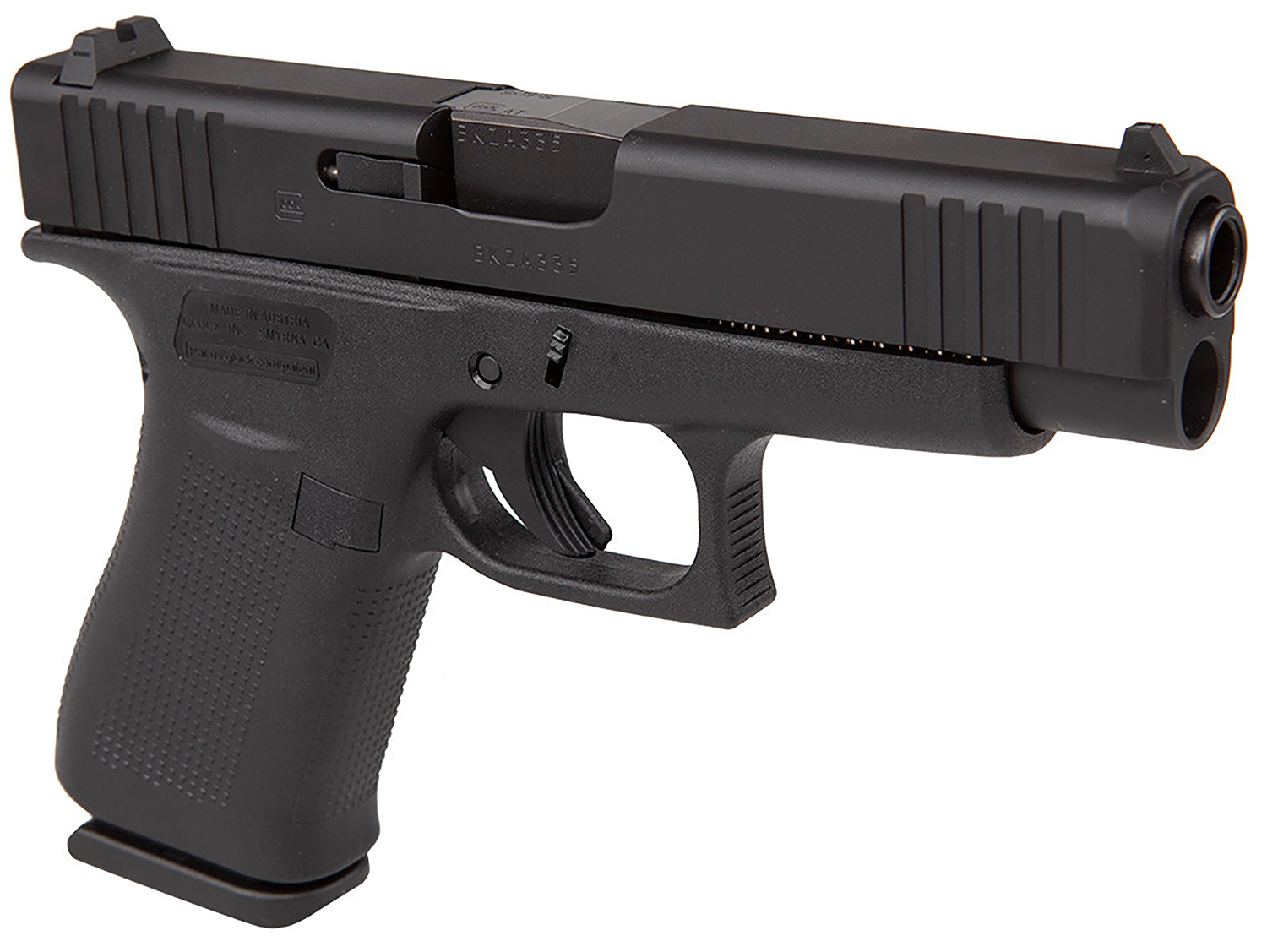Glock UR48509 G48 Compact Rebuilt 9mm Luger 4.17