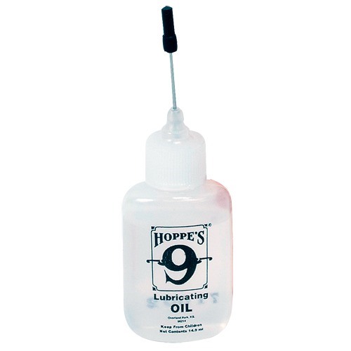 Hoppes 3060 No. 9 Lubricating Oil is Extra-Long Lasting, High-Viscosity & Does not Harden or Gum Up comes in 14.9 ml Needle Bottle 10 Per Pack