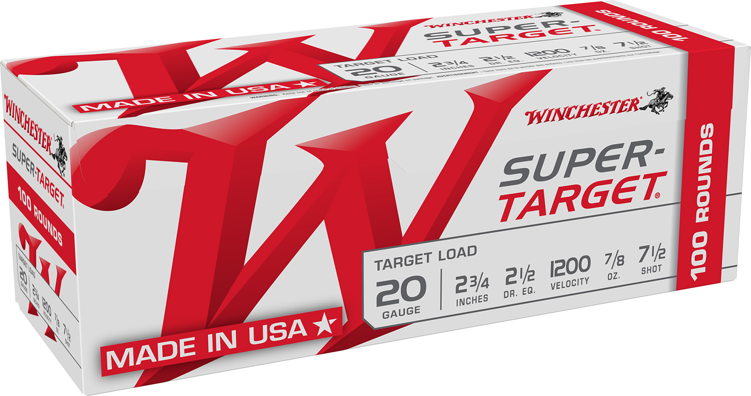 Winchester Ammo WIN TRGT207VP Super Target Target 20 Gauge 2.75