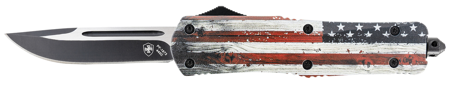 Templar Knife LWUS331 Wood US Flag Gen II Large 3.50