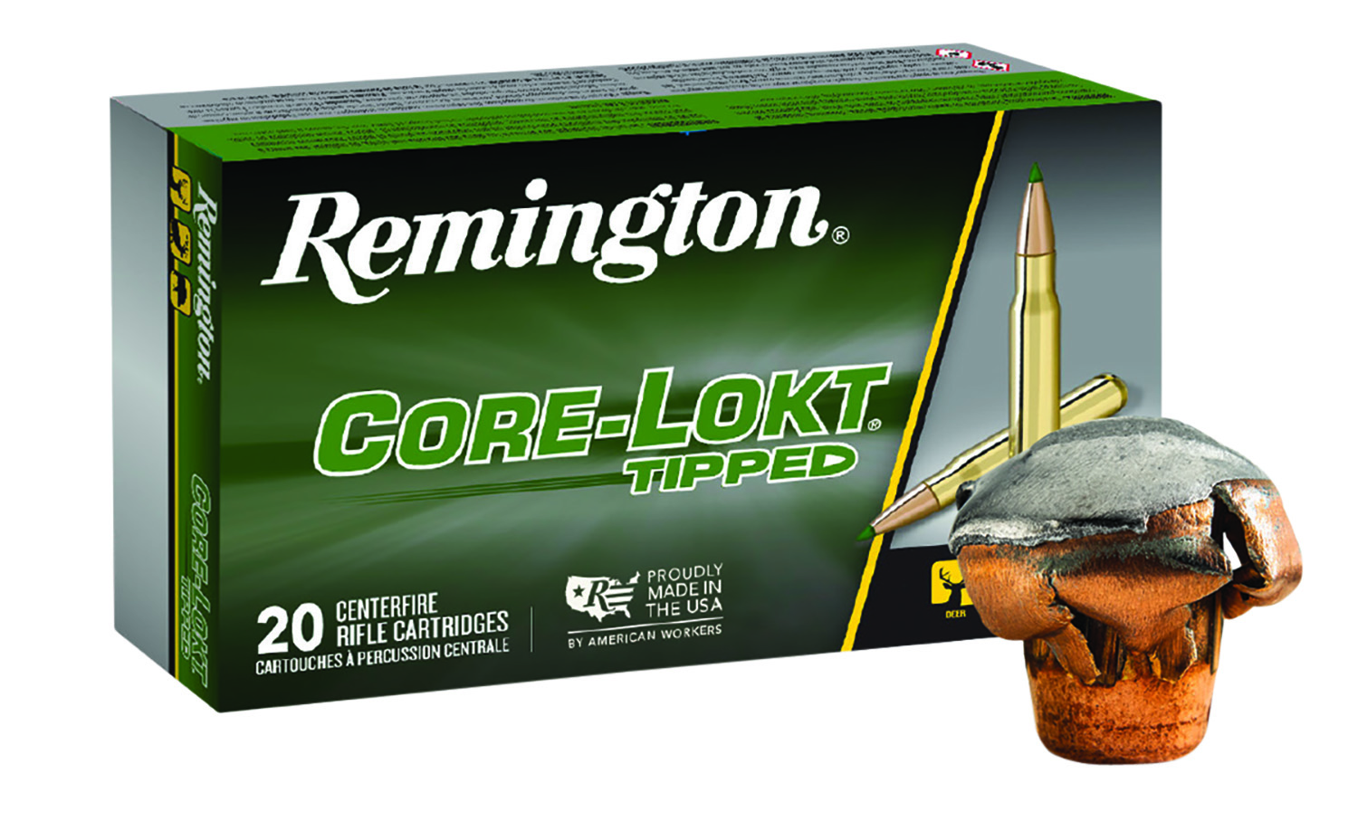 REMINGTON 243 WIN 95GR TIPPED CORE-LOKT 20RD 10BX/CS