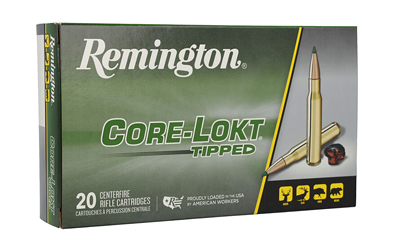 Remington Ammunition 29039 Core-Lokt  308 Win 150 gr Core-Lokt Tipped 20 Bx/ 10 Cs