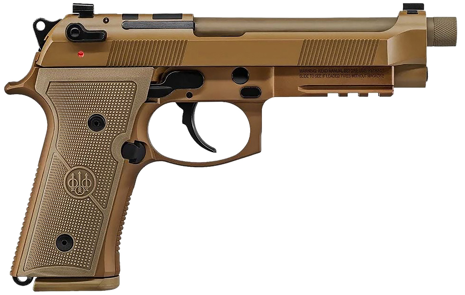 Beretta USA JS92M9A4GM M9A4  9mm Luger 5.10