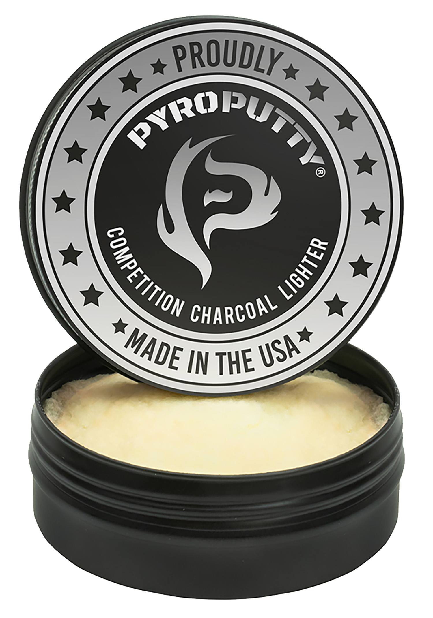 Pyro Putty PP2OZC Pyro Putty Charcoal Lighter Cream 2 oz Putty