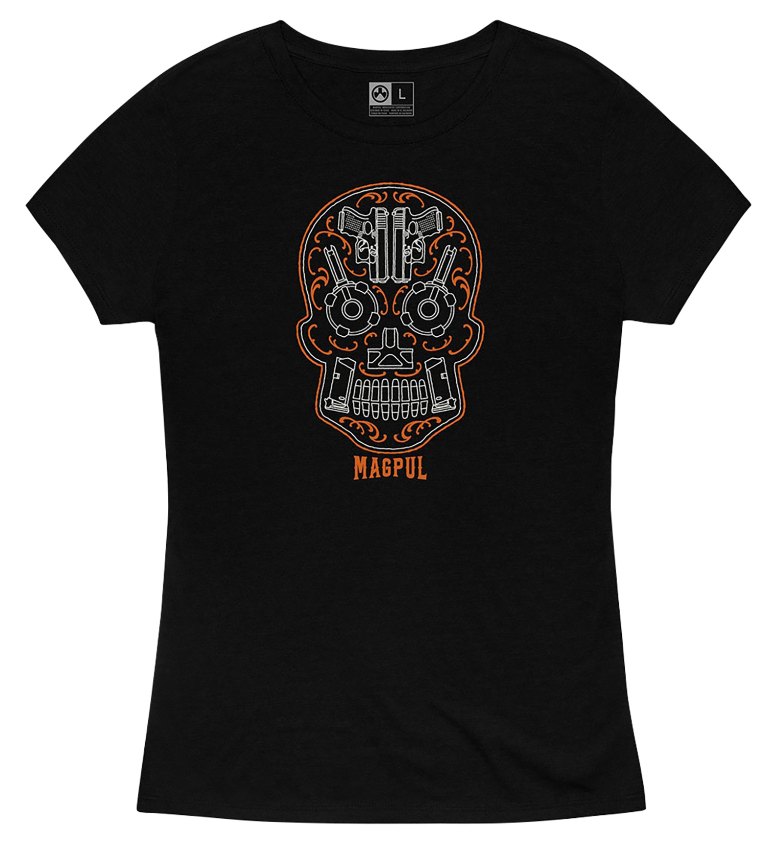 MAGPUL WMNS SUGAR SKULL TSHRT BLK XL: B Tactical Shop: B Tactical 