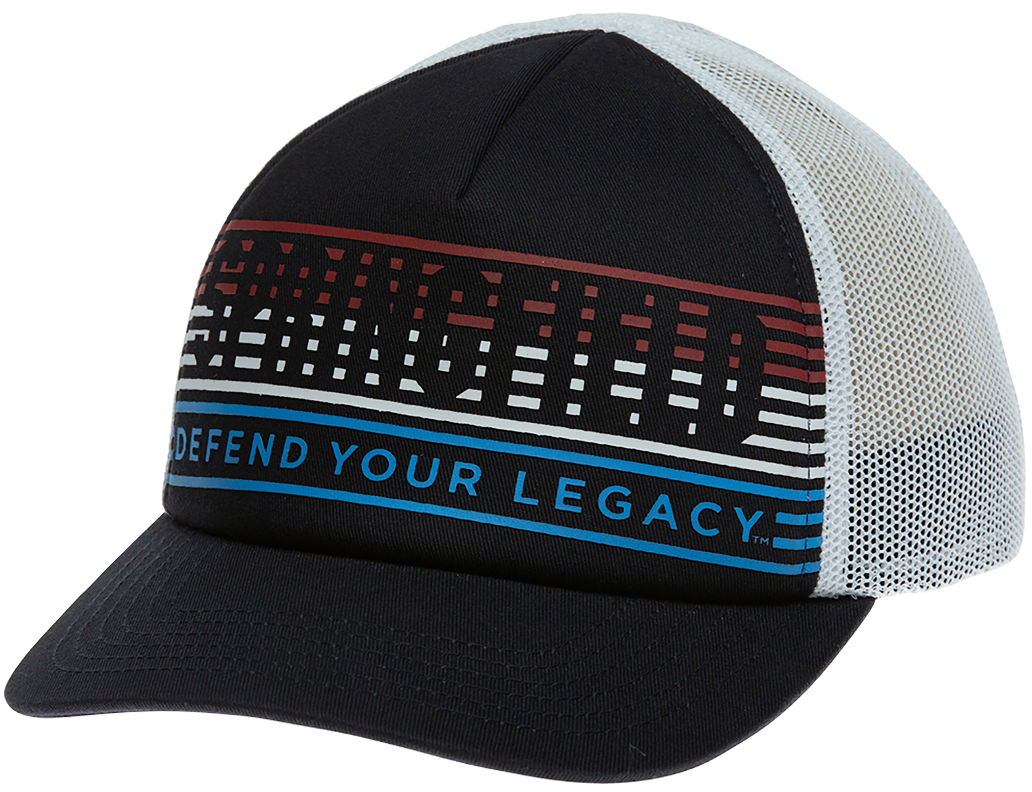 Springfield Armory GEP2380 Retro 80s/90s Trucker Hat Navy/White Adjustable Snapback OSFA Structured