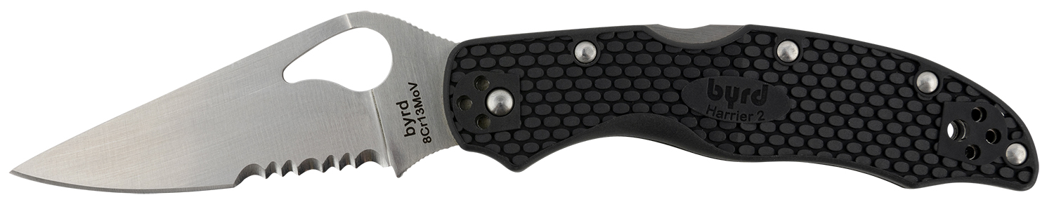 Spyderco BY01PSBK2 Byrd Harrier 2 Lightweight 3.36
