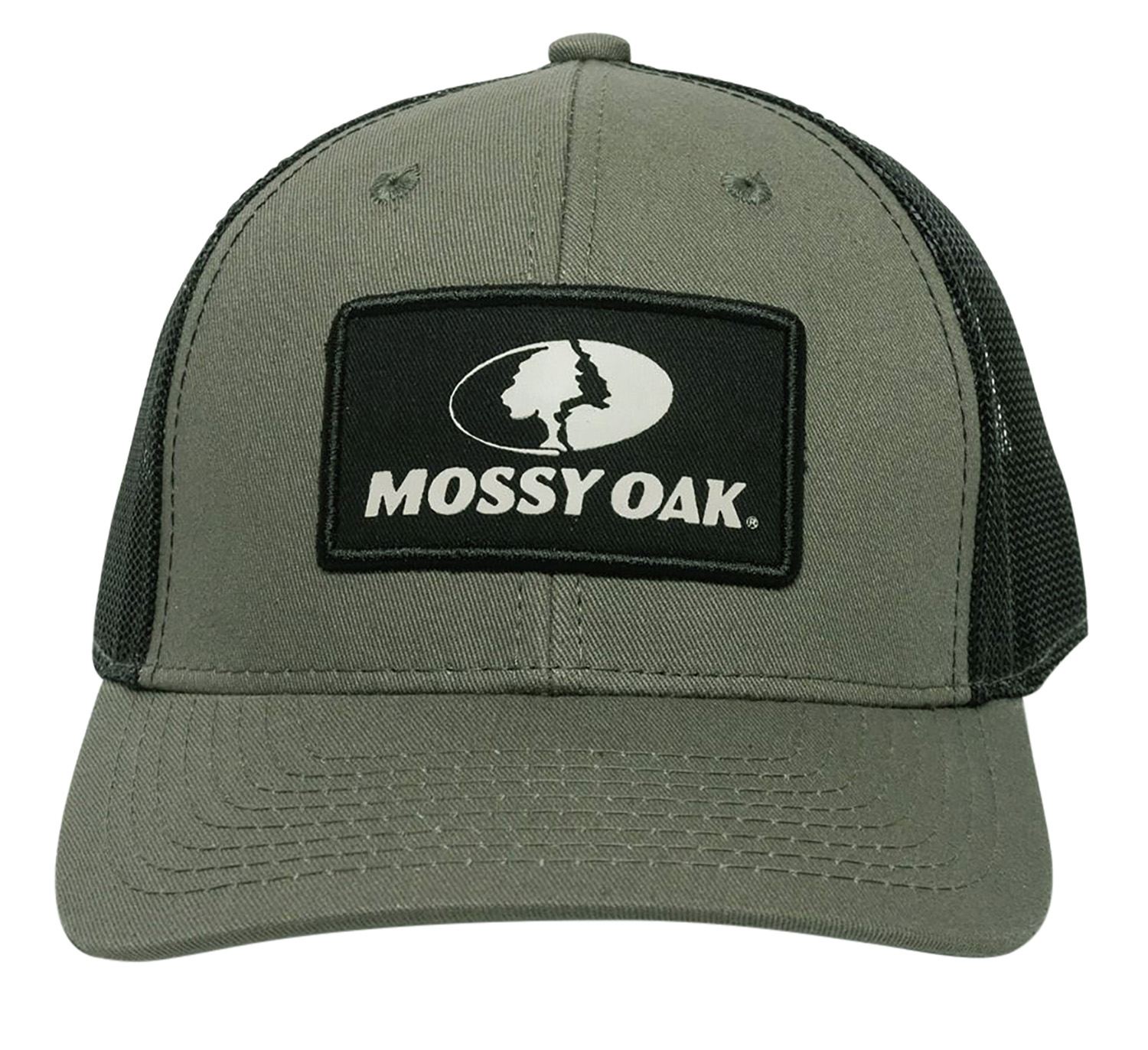 Outdoor Cap MOFS47A Mossy Oak  Olive/Black Adjustable Snapback OSFA Heavy Structured