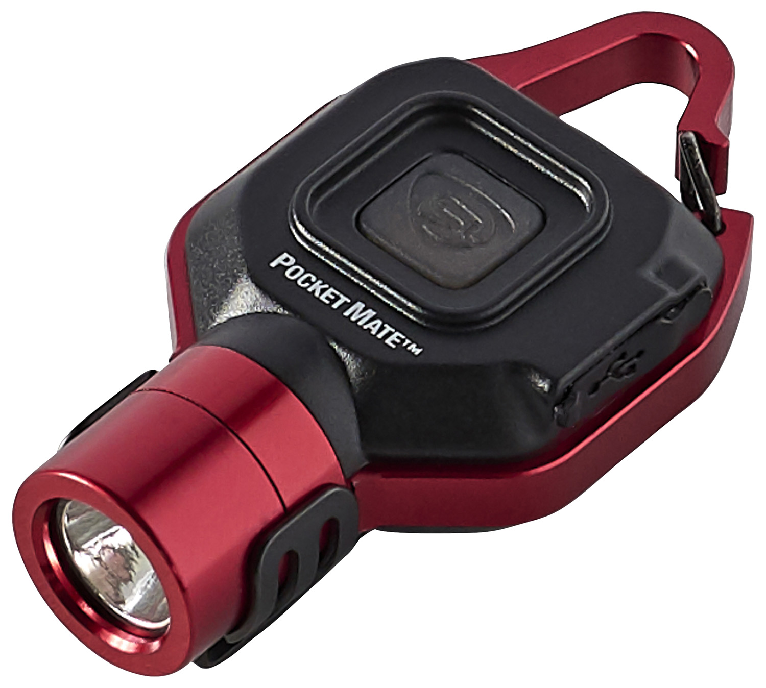 STREAMLIGHT POCKET MATE USB EDC LIGHT W/POCKET CLIP RED