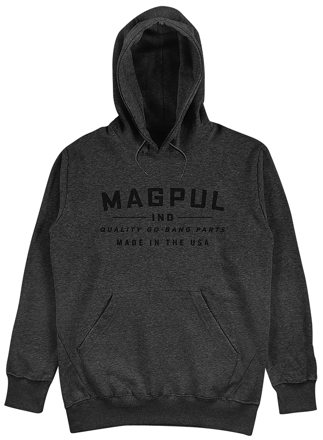 Magpul MAG1256-011-XL Go Bang Parts  Charcoal Heather Long Sleeve XL